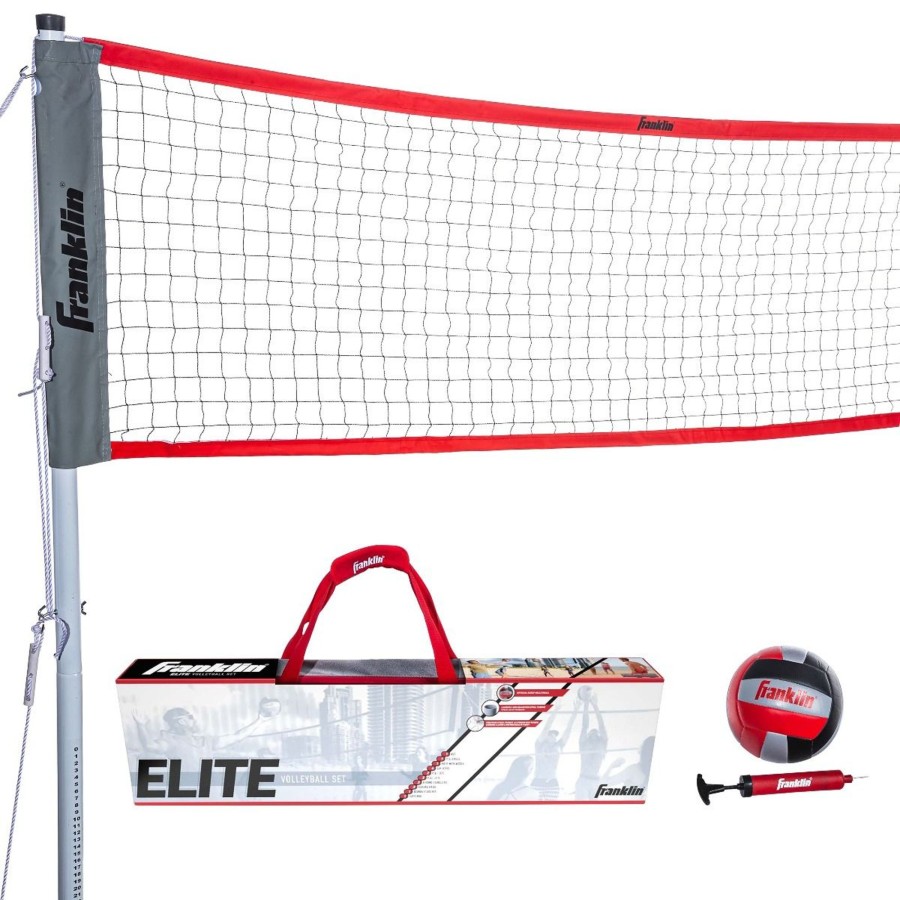 Sports Franklin Sports Outdoor Games | Elite Volleyball Set