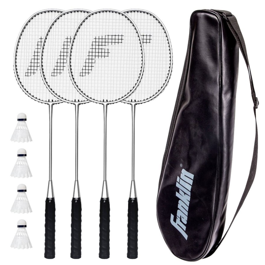 Sports Franklin Sports Outdoor Games | 4 Player Badminton Set