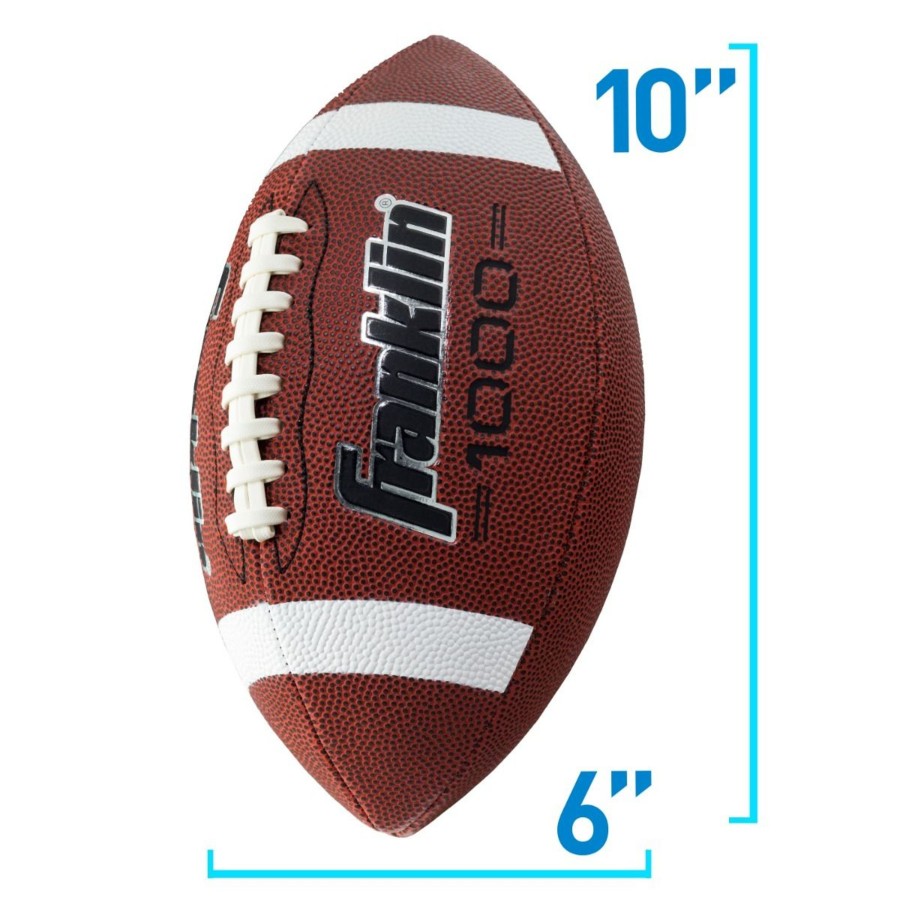 Sports Franklin Sports Football | Official-Grip-Rite Pump And Tee Football Set