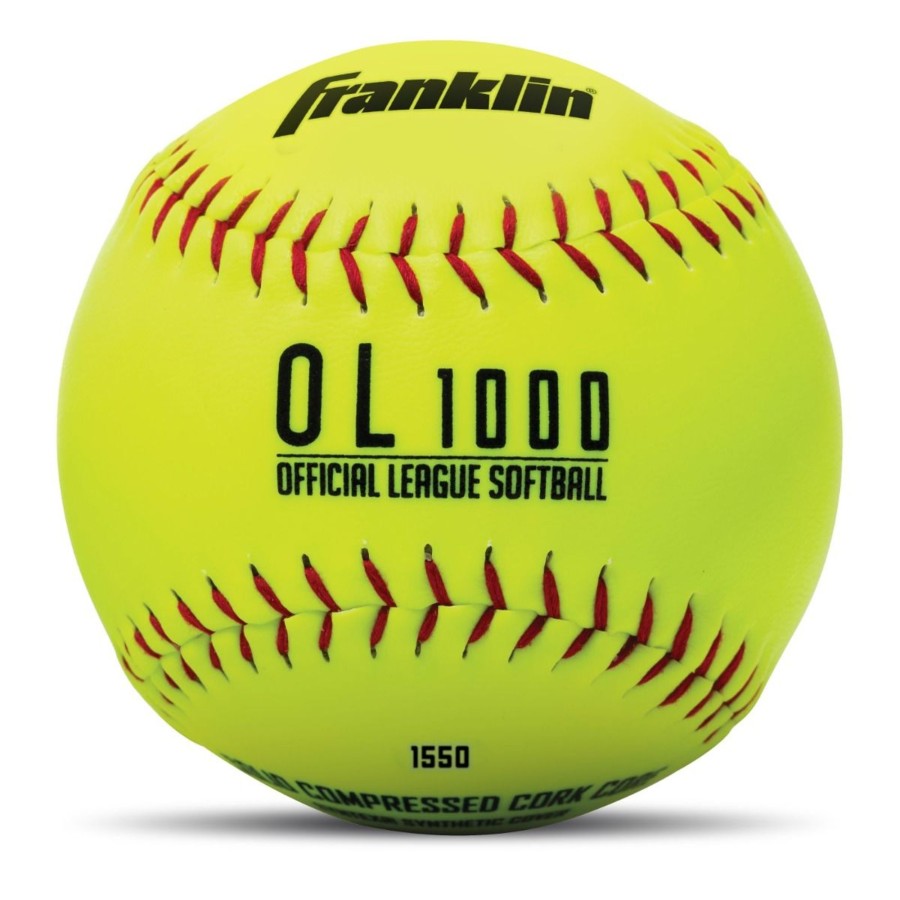 Sports Franklin Sports Softball | Official League Practice Softballs - 4 Pack