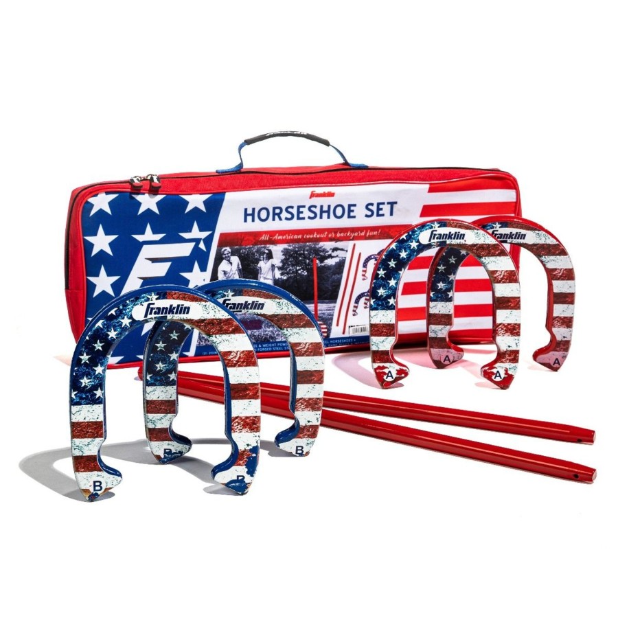 Sports Franklin Sports Outdoor Games | Usa Horseshoes