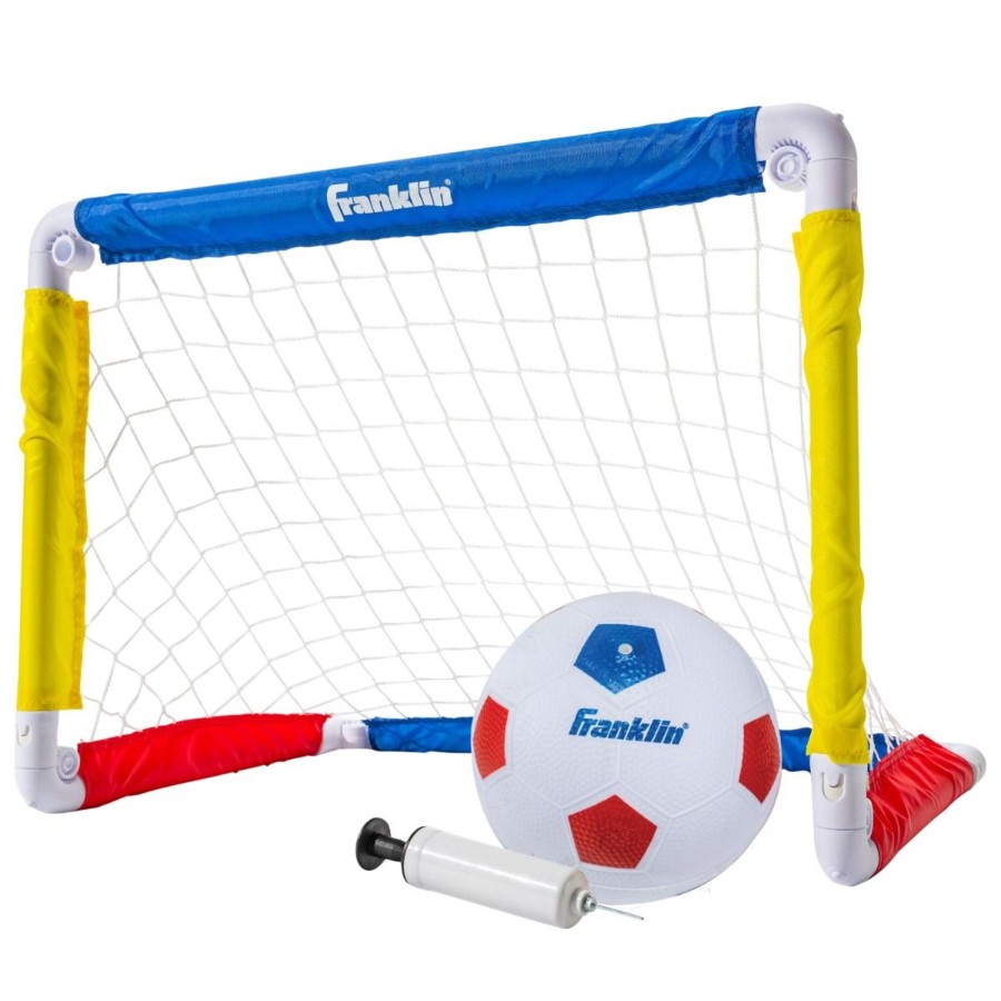 Sports Franklin Sports Youth Shop | Soccer Goal With Ball And Pump - 24\\"