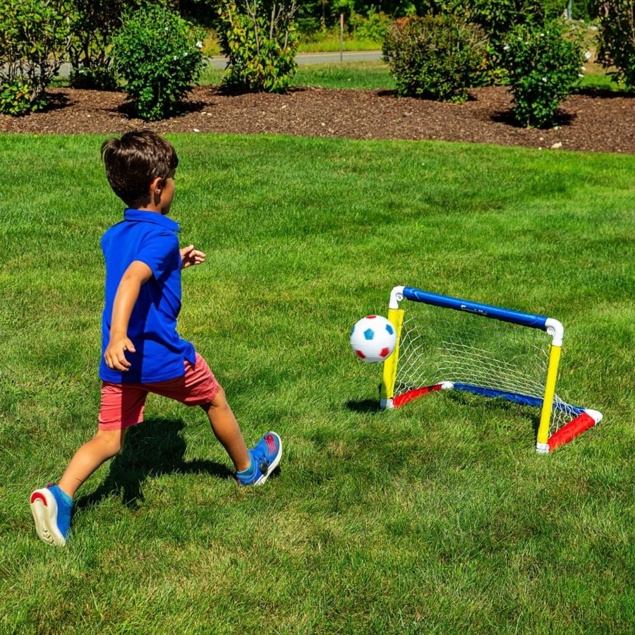 Sports Franklin Sports Youth Shop | Soccer Goal With Ball And Pump - 24\\"