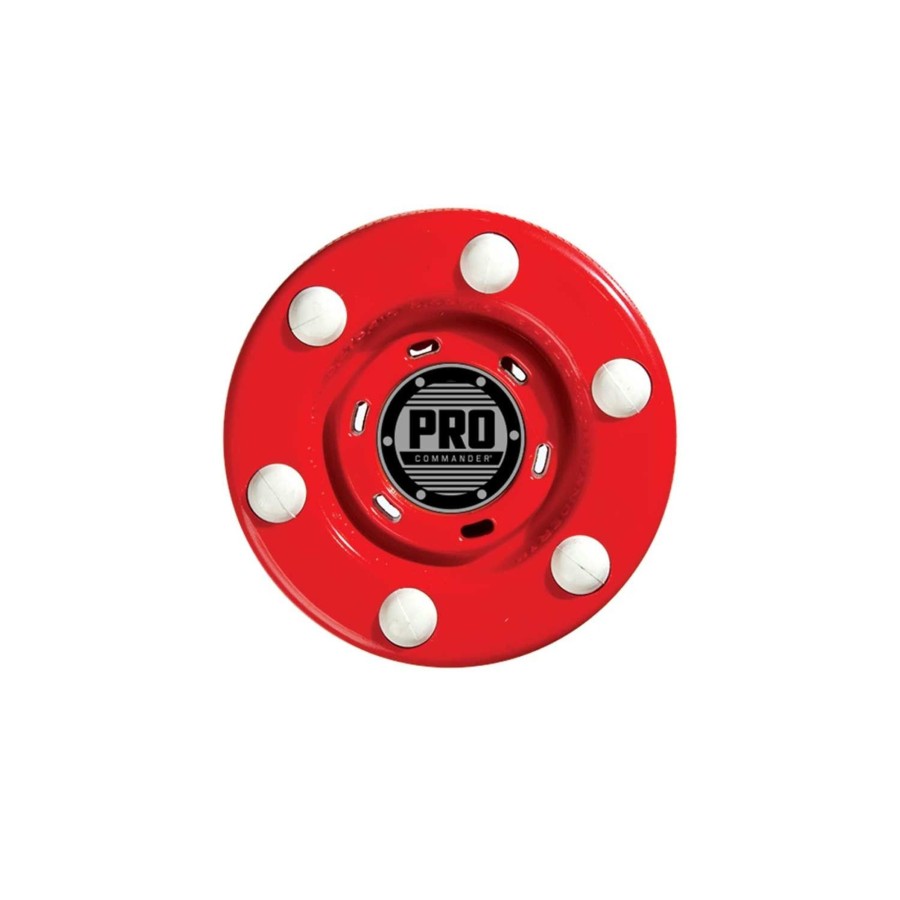 Sports Franklin Sports HocClearance | Pro Commander Puck - 24 Pack Red