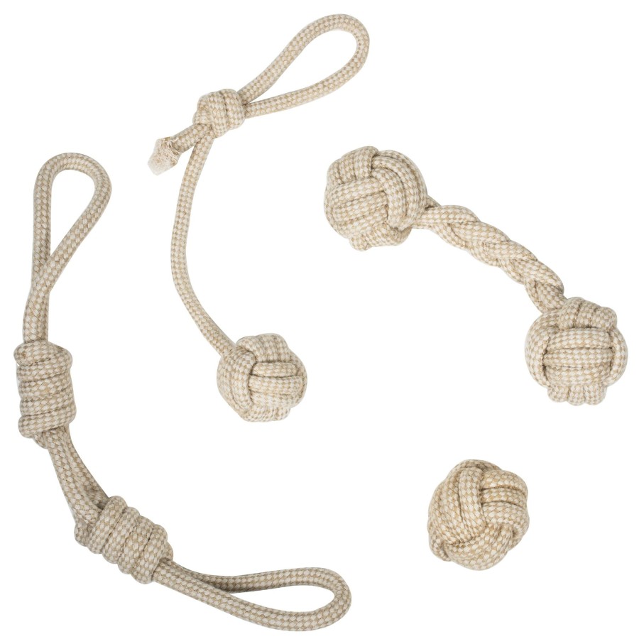 Sports Franklin Sports Outdoor Games | Hemp Rope Toys - 4 Pack