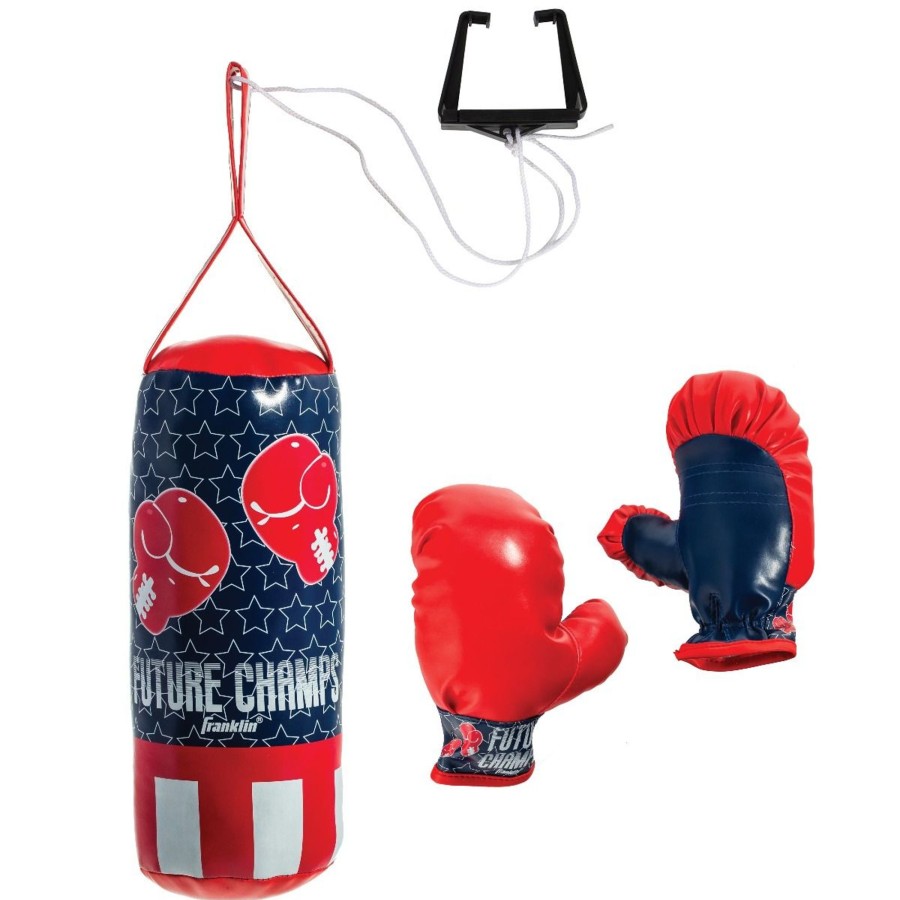 Sports Franklin Sports Youth Shop | Future Champs® Mini Punching Bag & Glove Set