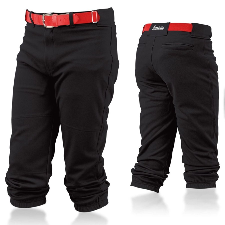 Sports Franklin Sports Baseball | Youth Classic Fit Baseball Pants Black