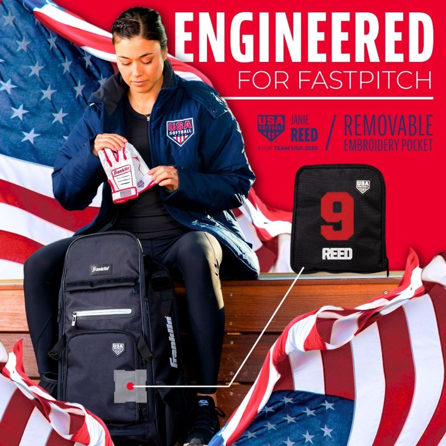 Sports Franklin Sports Baseball | Usa Softball Traveler Elite Bat Pack