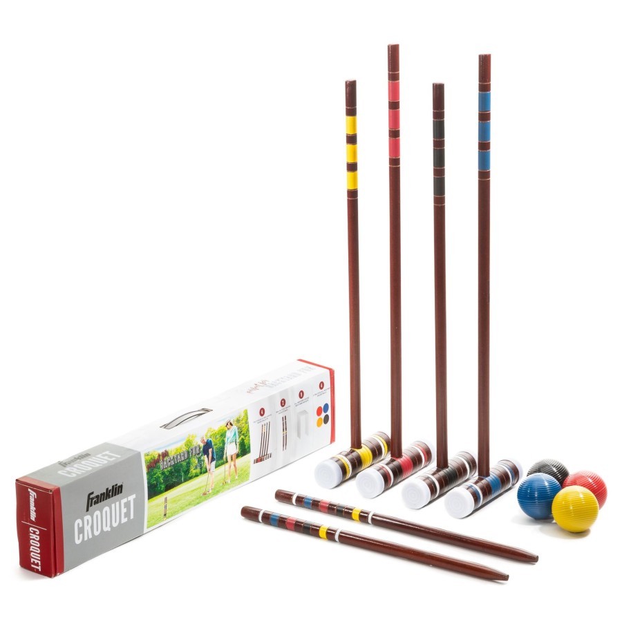 Sports Franklin Sports Outdoor Games | Starter Croquet Set