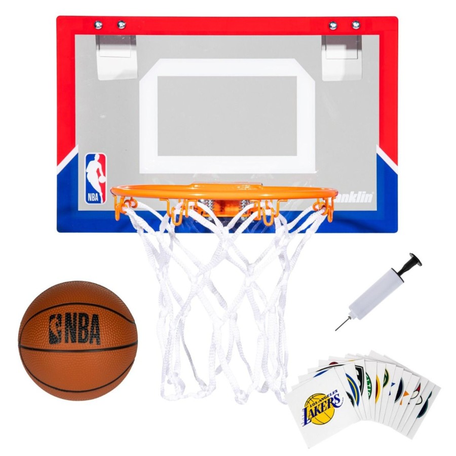 Sports Franklin Sports Basketball | Nba® Over-The-Door Hoop 30 Sticker Set