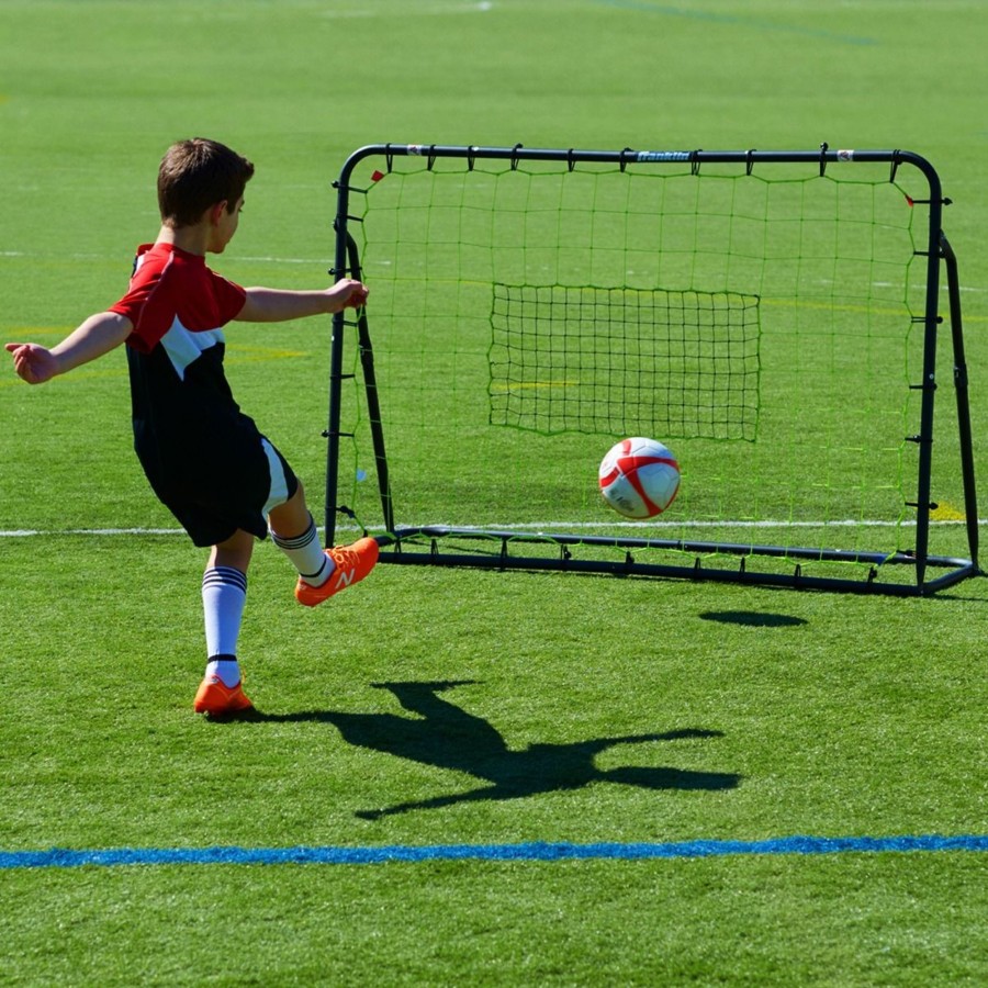 Sports Franklin Sports Soccer | Adjustable Soccer Rebounder With Stakes - Heavy Duty Steel - 6' X 4'