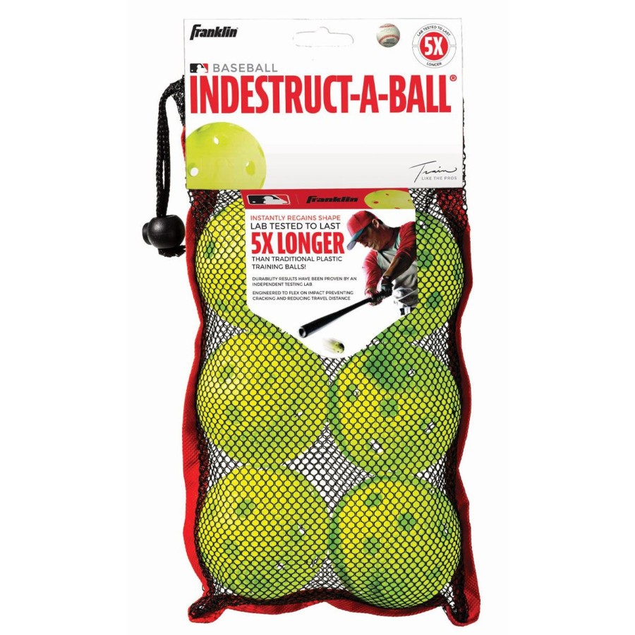 Sports Franklin Sports Baseball | Mlb Indestruct-A-Ball Baseball ( 6 And 8 Packs)