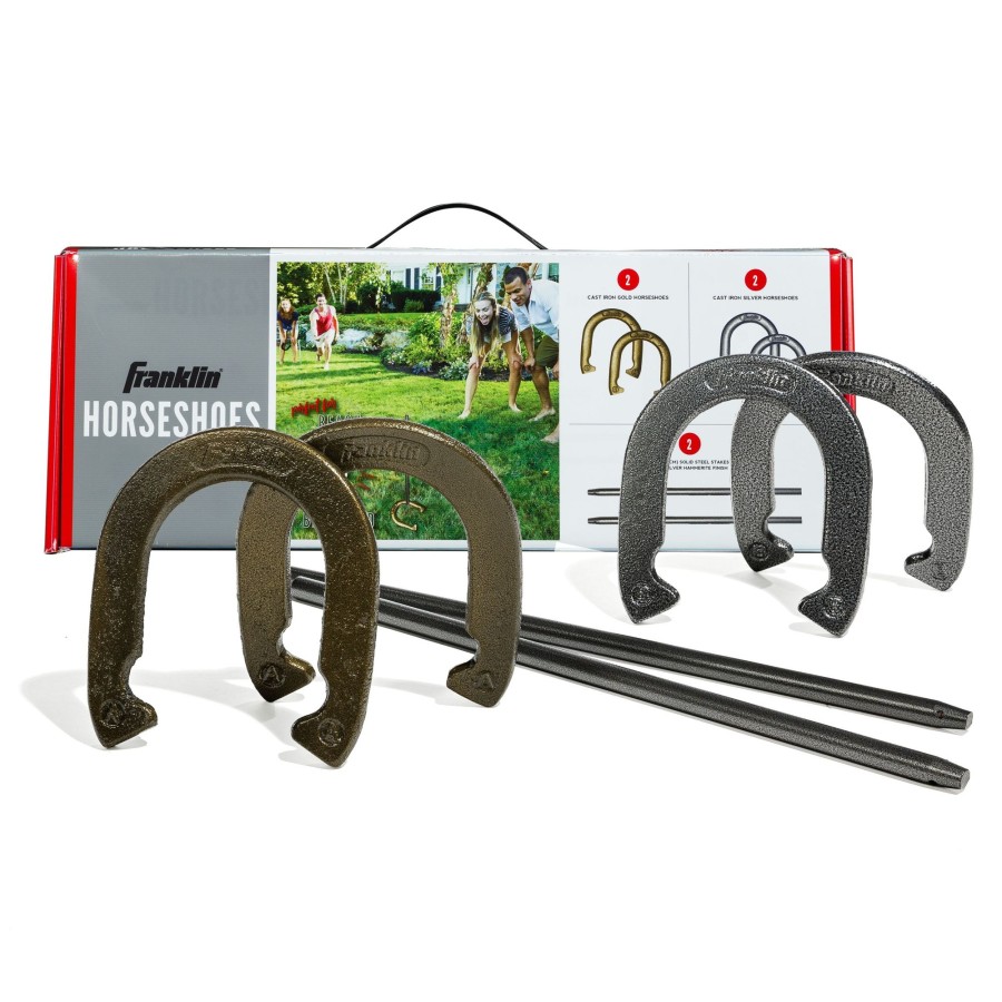 Sports Franklin Sports Outdoor Games | Starter Horseshoes Set