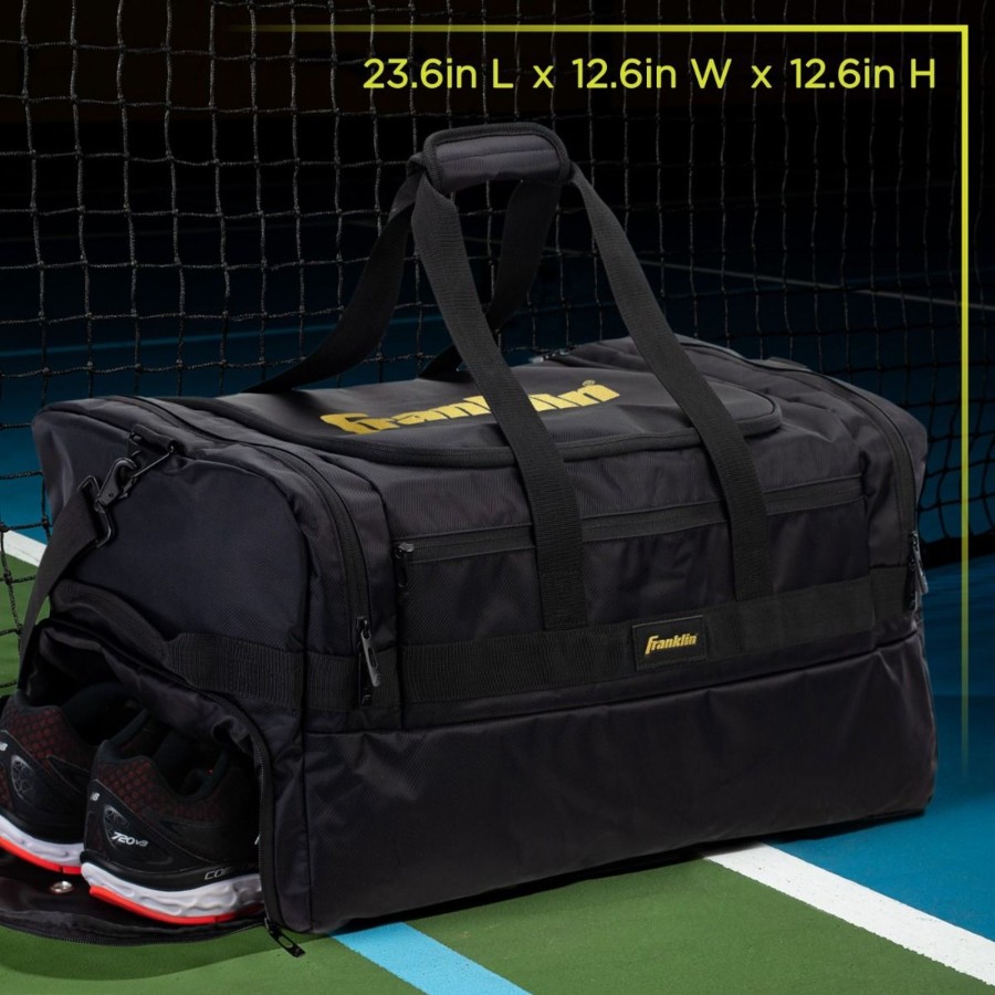 Pickleball Franklin Sports | Elite Pickleball Duffle Bag - Black