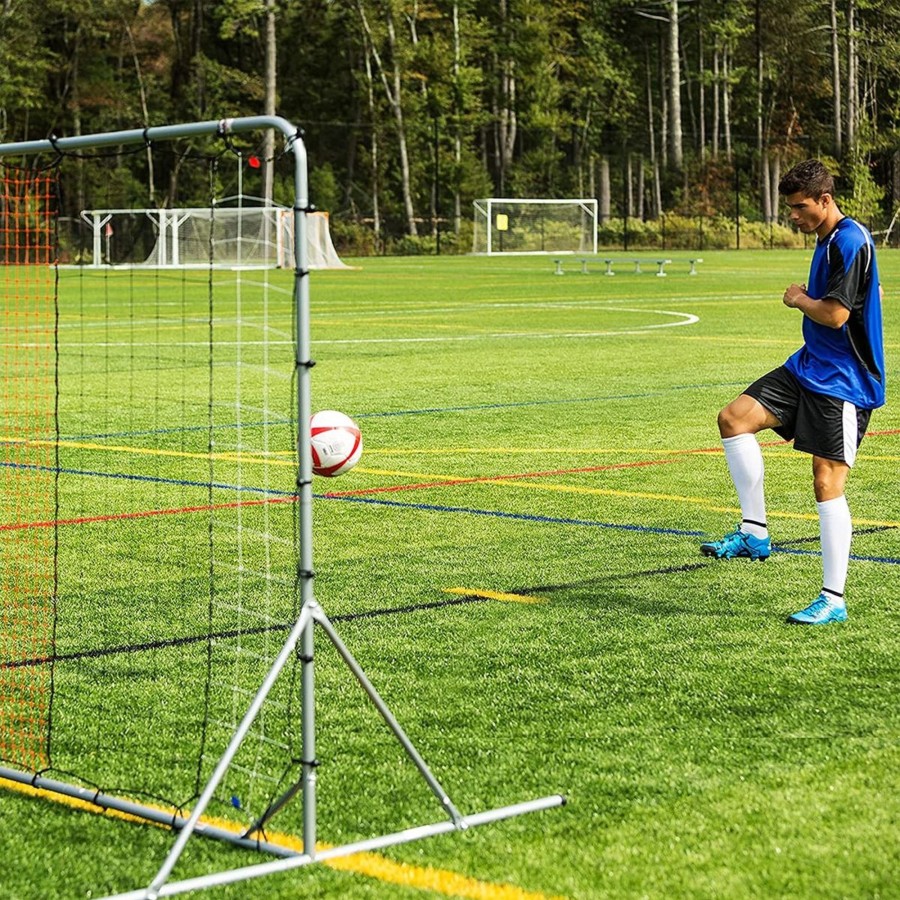 Sports Franklin Sports Soccer | 12' X 6' Replacement Soccer Rebounder Net & Bungees