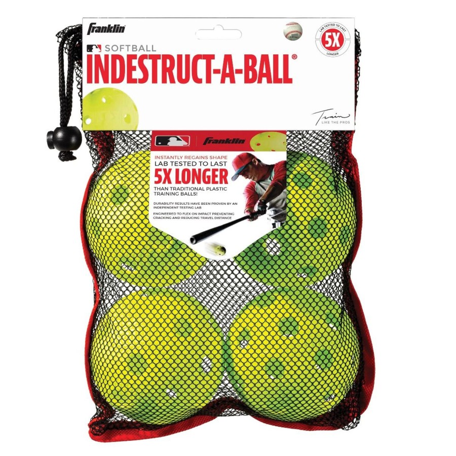 Sports Franklin Sports Baseball | Mlb 12\\" Indestruct-A-Ball Softballs