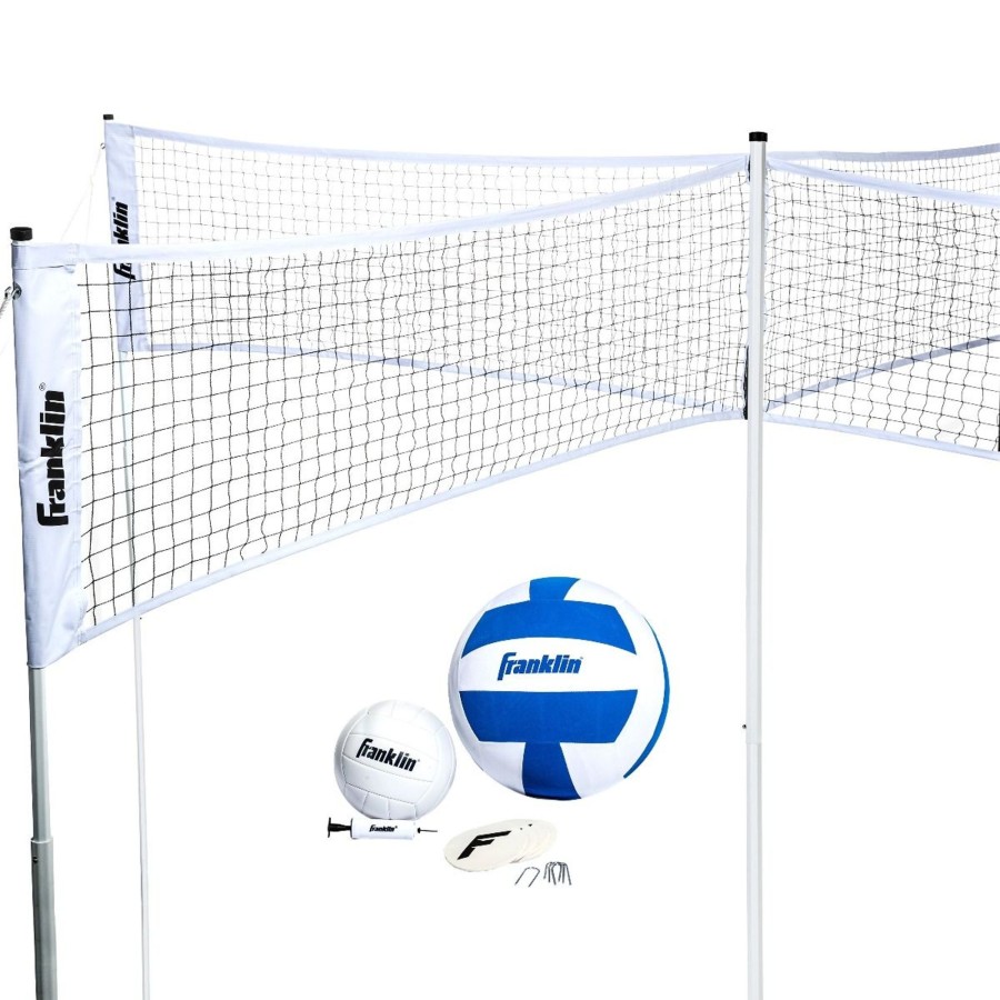 Sports Franklin Sports Outdoor Games | Quad Volleyball