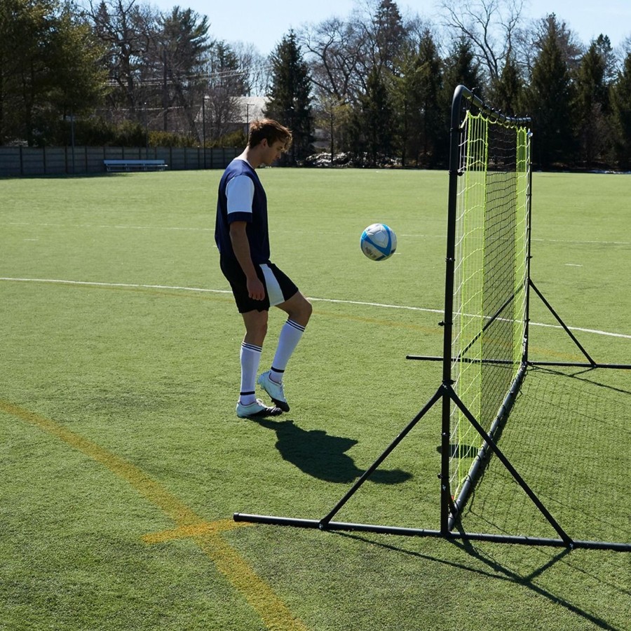 Sports Franklin Sports Soccer | Heavy Duty Steel Soccer Rebounder With Ground Stakes - 12' X 6'