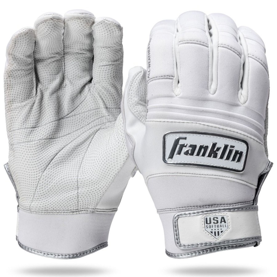 Sports Franklin Sports Softball | Usa Softball Women'S All Weather Batting Gloves