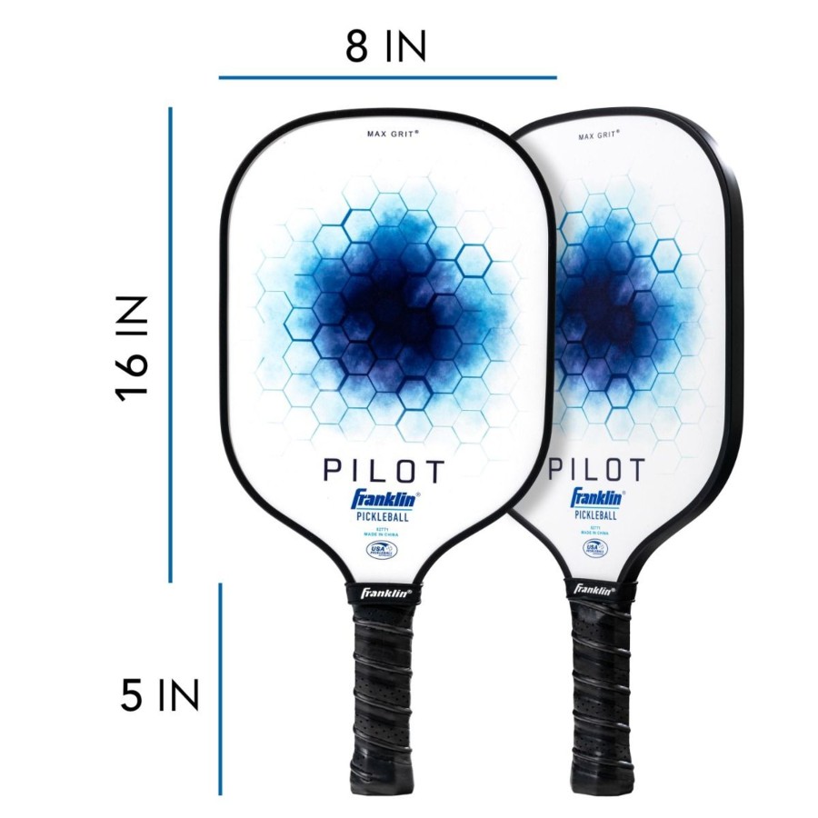 Pickleball Franklin Sports | Pilot Series Fiberglass Paddle With Maxgrit®