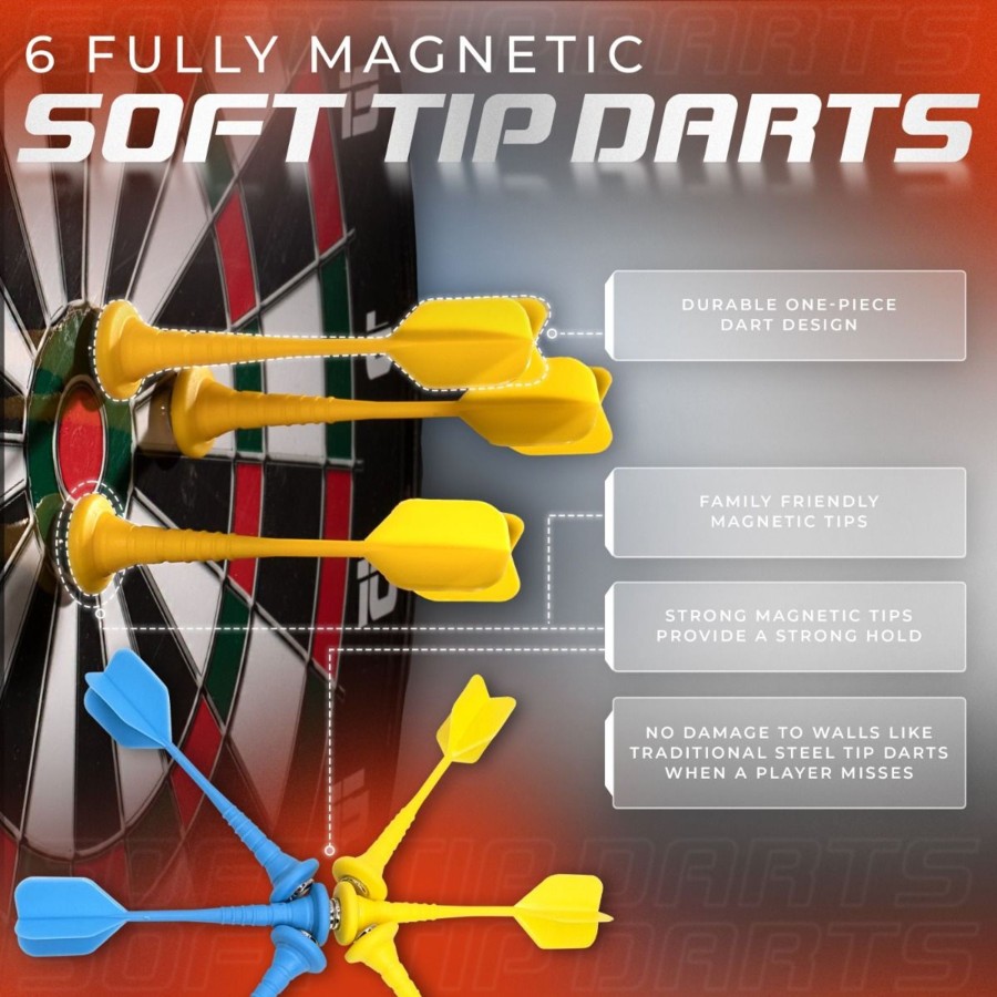 Sports Franklin Sports Indoor Games | Magnetic Dartboard