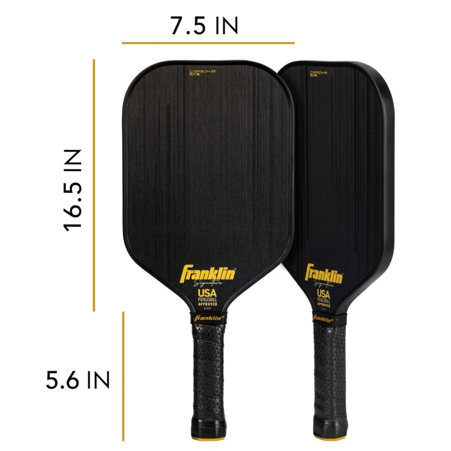 Pickleball Franklin Sports | Carbon Stk Pickleball Paddle