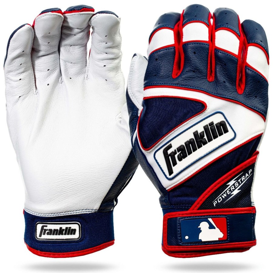 Sports Franklin Sports Baseball | Powerstrap Batting Gloves