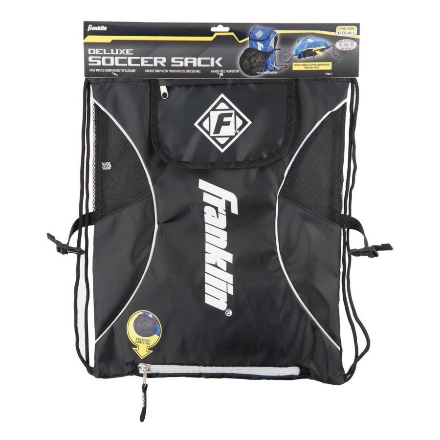 Sports Franklin Sports Soccer | Youth Soccer Ball Backpack - Black