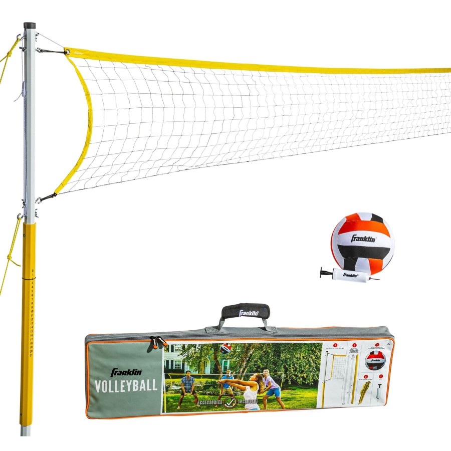 Sports Franklin Sports Outdoor Games | Family Volleyball Set