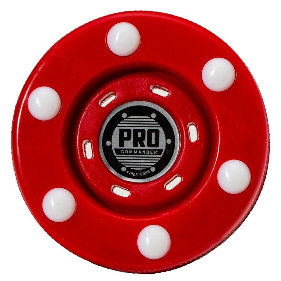 Sports Franklin Sports HocOnline | Pro Commander Street Hockey Puck - Red