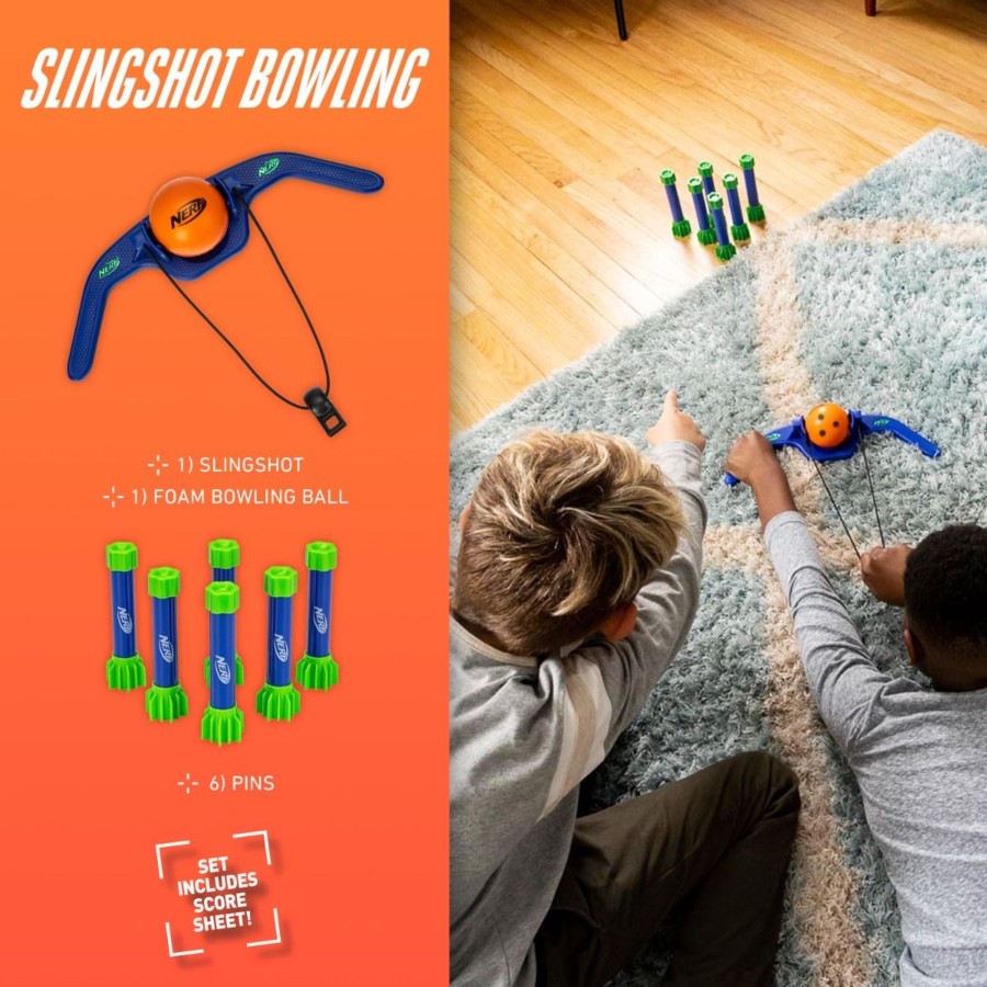 Sports Franklin Sports Youth Shop | Nerf Bowling Slingshot