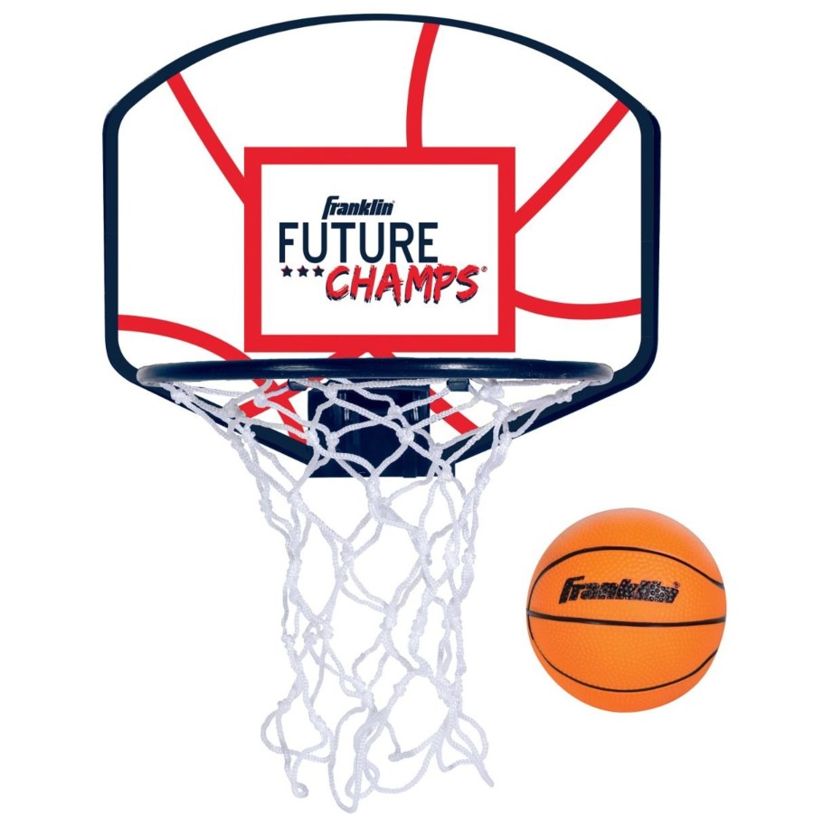 Sports Franklin Sports Youth Shop | Future Champs Over-The-Door Mini Basketball Set