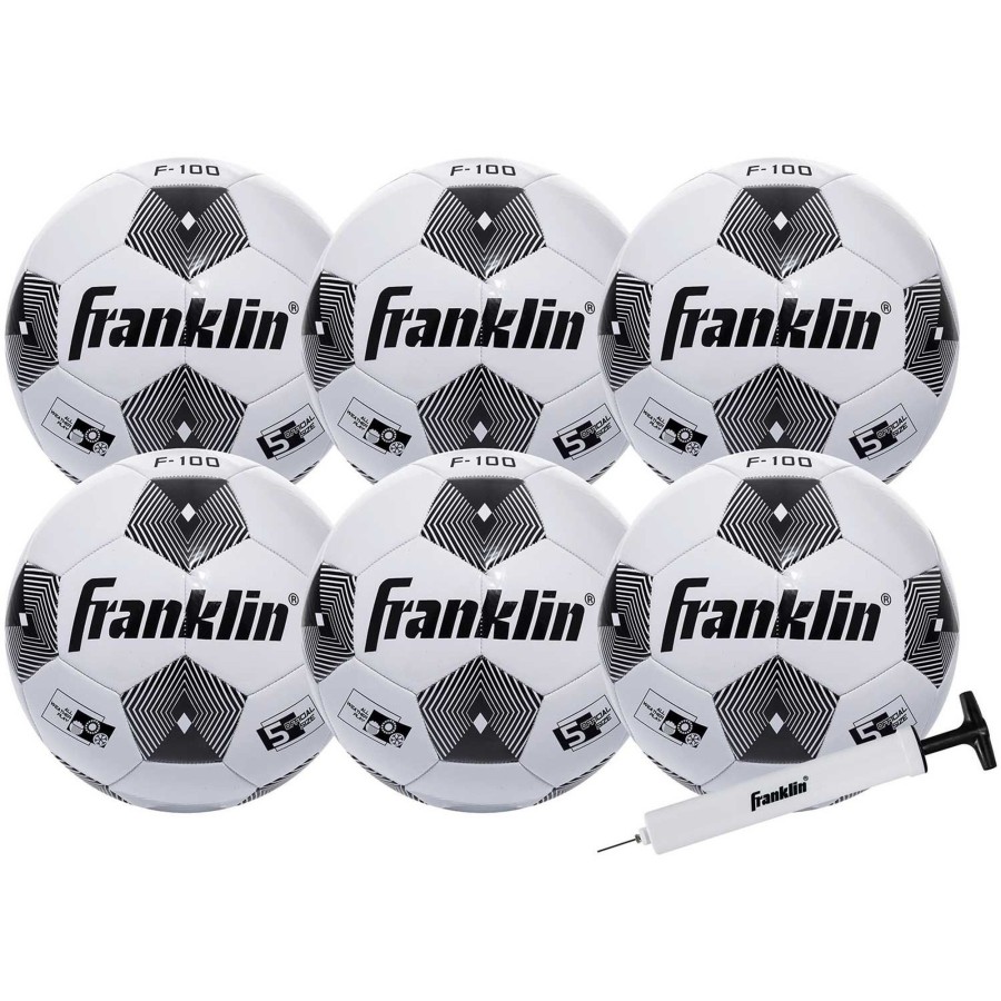 Sports Franklin Sports Soccer | Competition 100 Team 6 Pack Pump