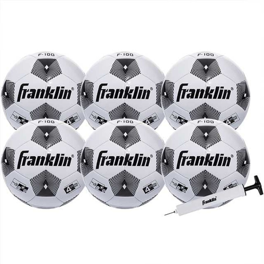 Sports Franklin Sports Soccer | Competition 100 Team 6 Pack Pump