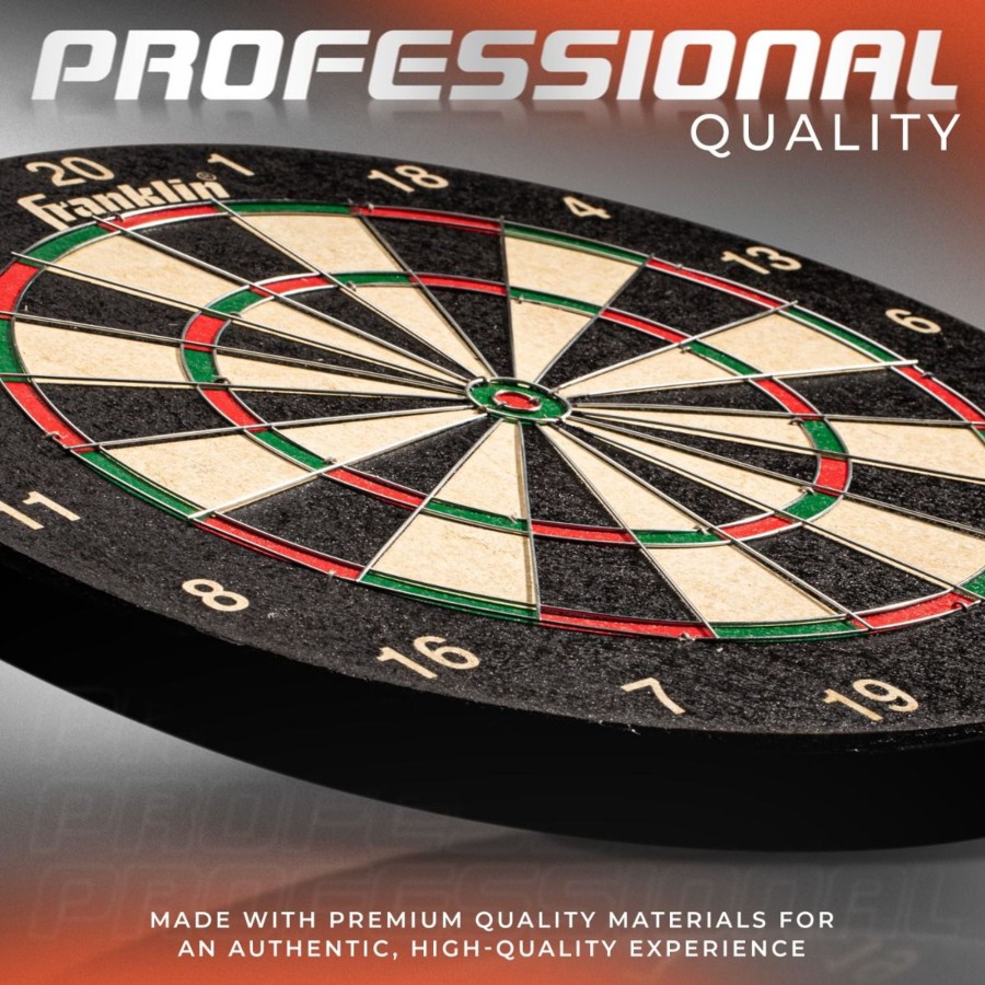 Sports Franklin Sports Indoor Games | Pro Wire Bristle Dartboard