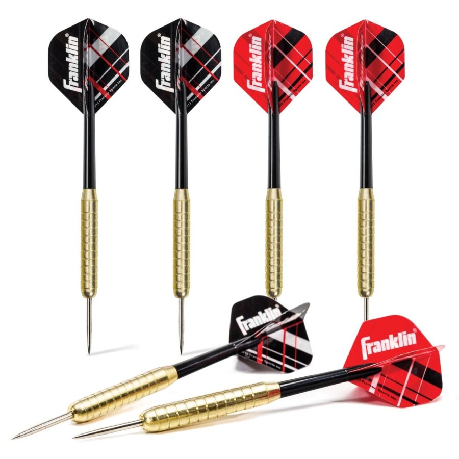 Sports Franklin Sports Indoor Games | 6 Pack Steel Tip Darts