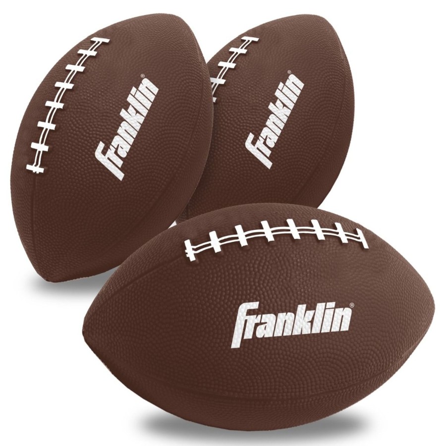 Sports Franklin Sports Youth Shop | Replacement Footballs - 3 Pack