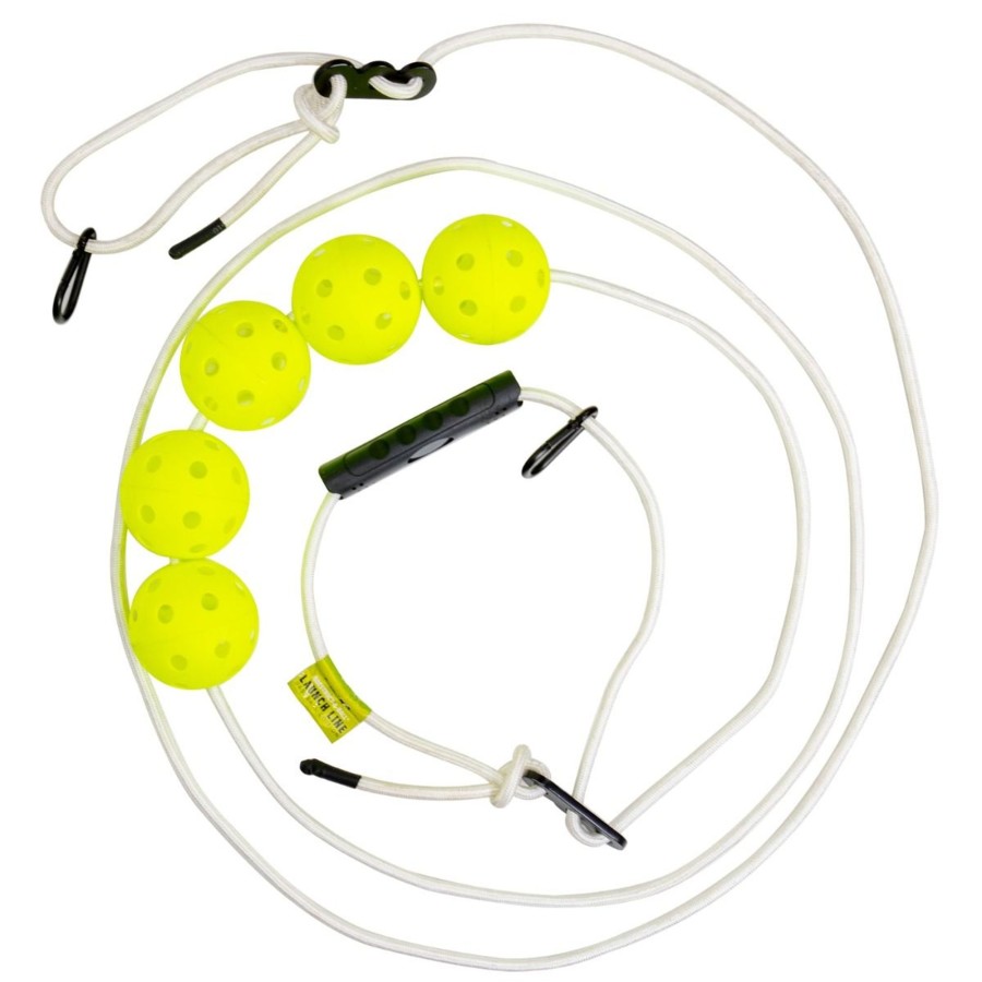 Sports Franklin Sports Baseball | Mlb Indestruct-A-Ball Launch Line - White/Optic Yellow - Launch Line