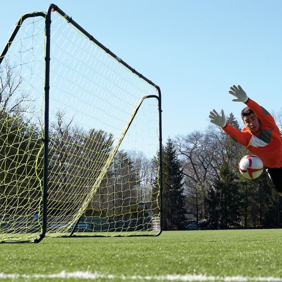 Sports Franklin Sports Soccer | Premier Steel Heavy Duty Soccer Goal - Stakes Included - 12' X 6'