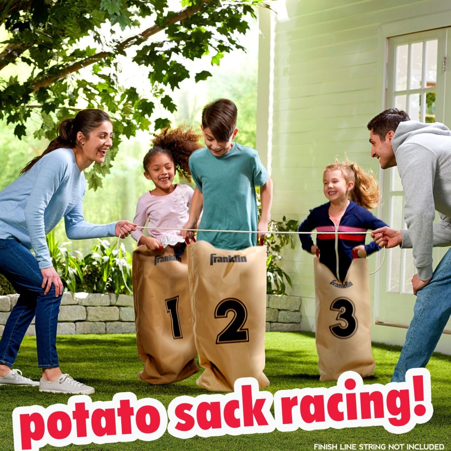 Sports Franklin Sports Youth Shop | Field Day 2-In-1 Potato Sack & 3-Legged Racing Kit