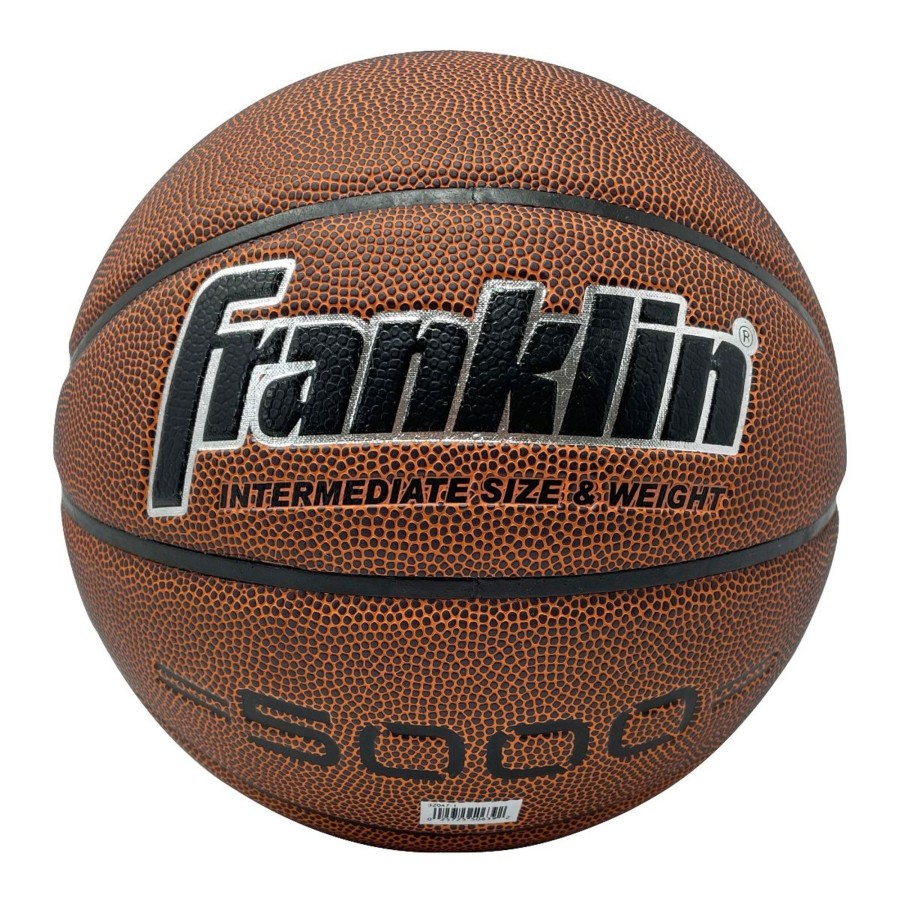 Sports Franklin Sports Basketball | 5000 Indoor Basketball - Tan/Black - Women'S Official