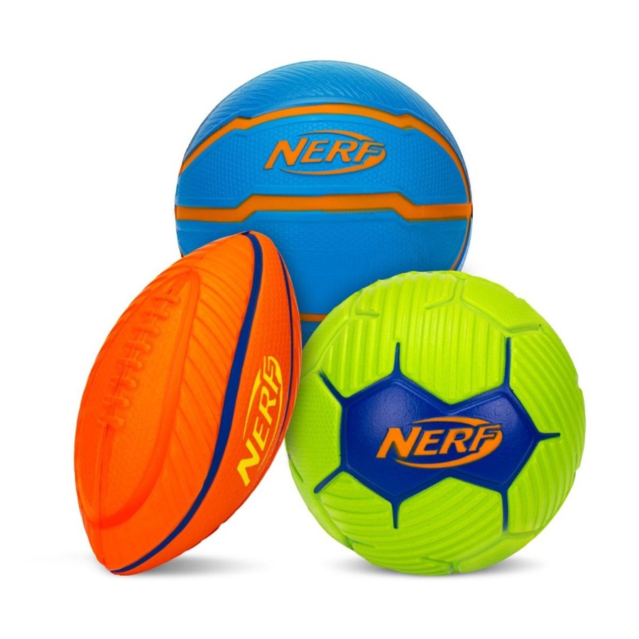 Sports Franklin Sports Youth Shop | Nerf Junior Micro Foam Balls - 3 Pack