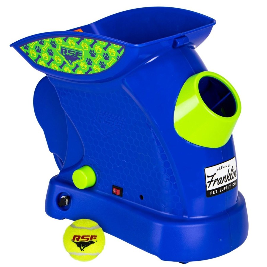 Sports Franklin Sports Outdoor Games | Ready Set Fetch Mini Automatic Tennis Ball Launcher