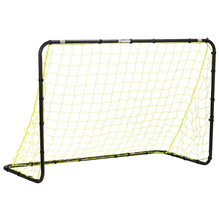 Sports Franklin Sports Soccer | Black Steel Soccer Goal - 6'X 4'