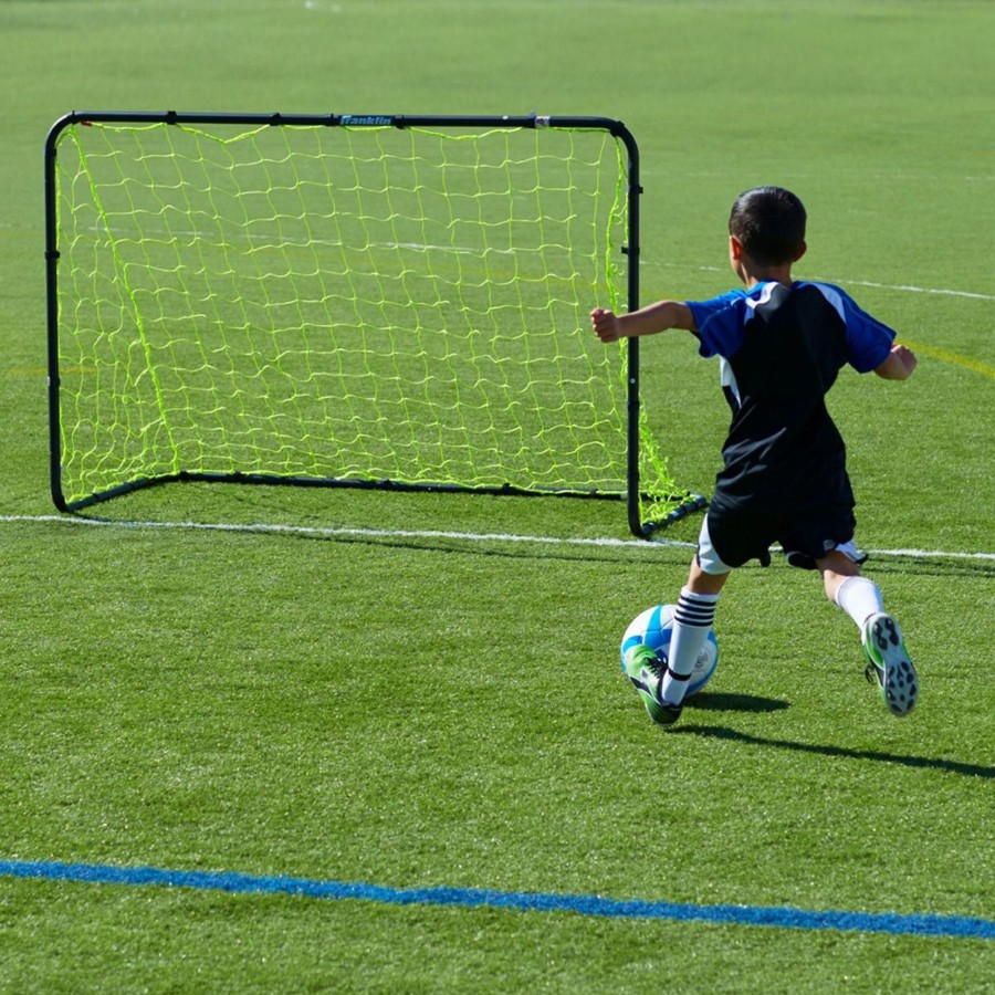 Sports Franklin Sports Soccer | Black Steel Soccer Goal - 6'X 4'