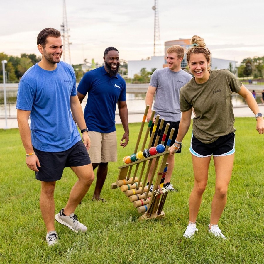 Sports Franklin Sports Outdoor Games | Vintage Croquet Set