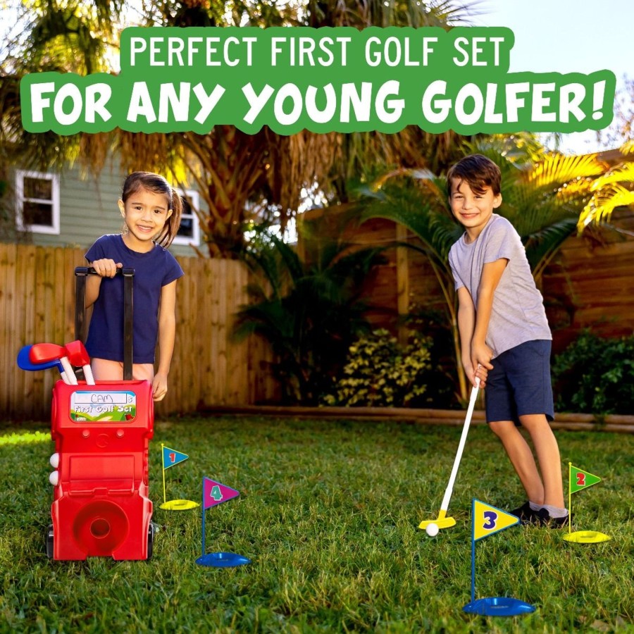 Sports Franklin Sports Youth Shop | Myfirst Kids Golf Club Set