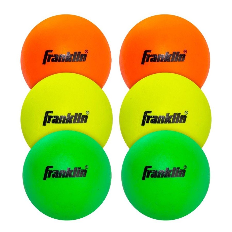 Sports Franklin Sports Youth Shop | Mini Lacrosse Balls - 6 Pack