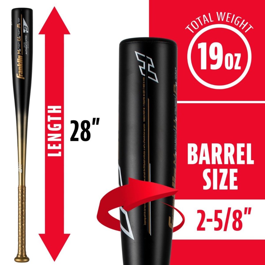 Sports Franklin Sports Baseball | Usa Heist Series Big Barrel Youth Bat