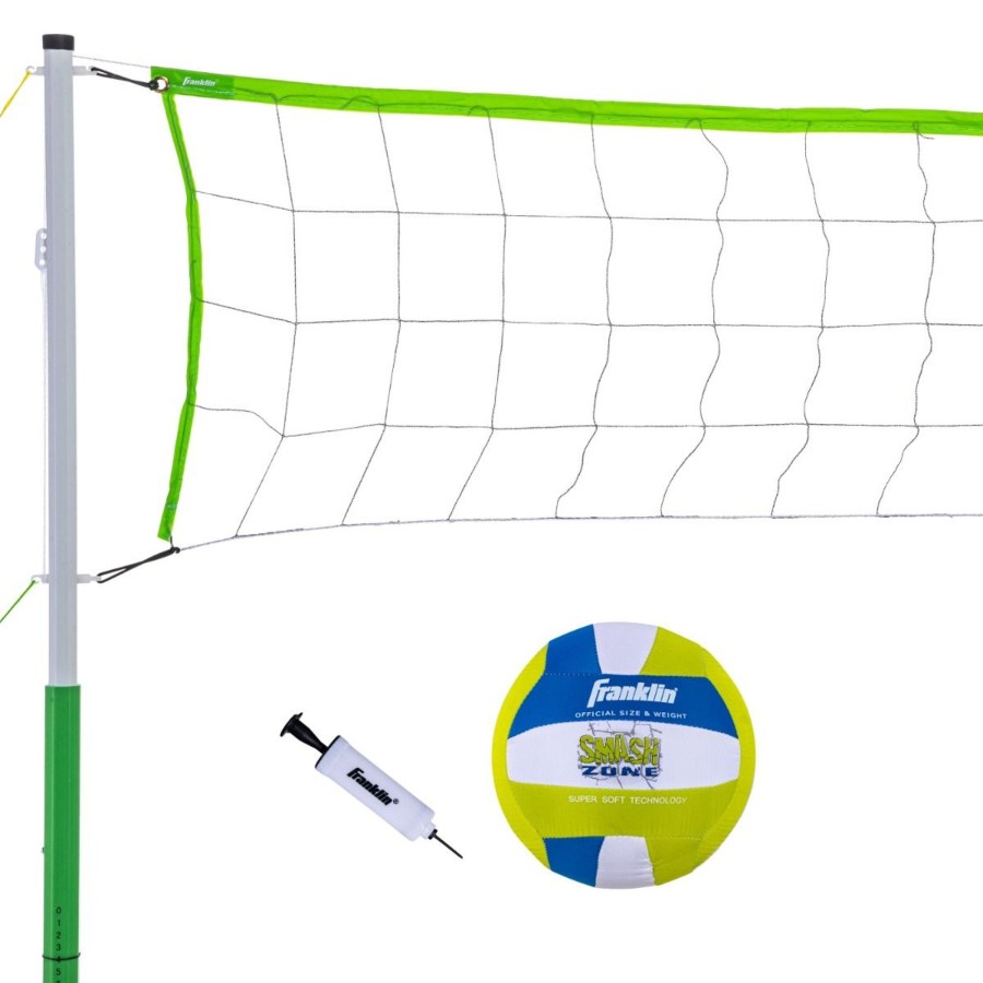 Sports Franklin Sports Outdoor Games | Intermediate Volleyball Set